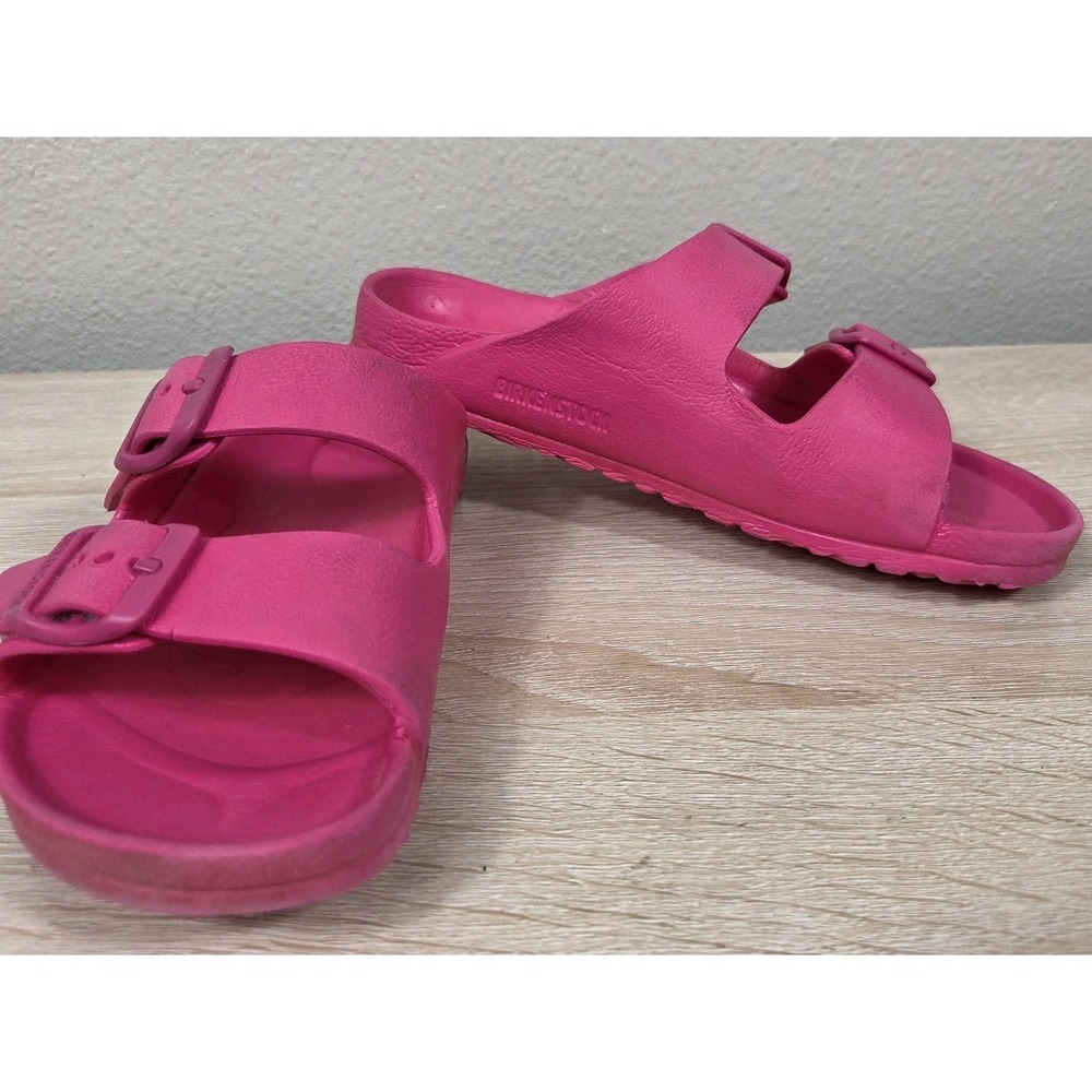 Birkenstock Arizona EVA Sandals Pink Size 30 Kids Waterproof Double Strap